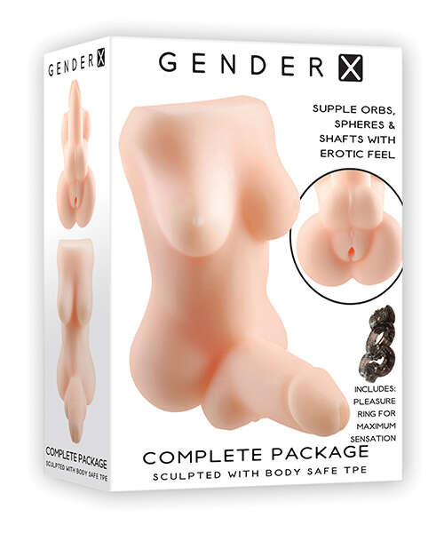 Gender X Complete Package Multi Function Stroker - Light