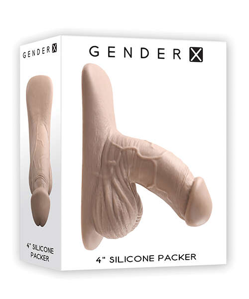 Gender X 4" Silicone Packer - Ivory