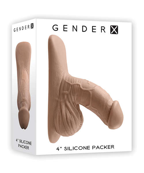Gender X 4" Silicone Packer - Tan