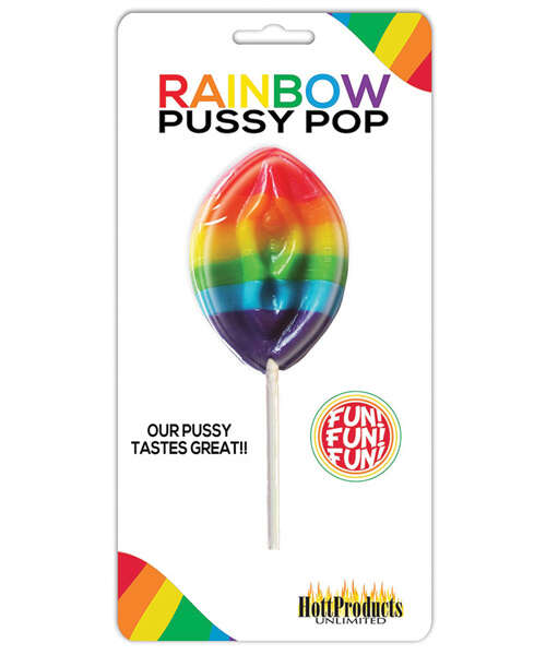 Rainbow Pussy Pops Carded