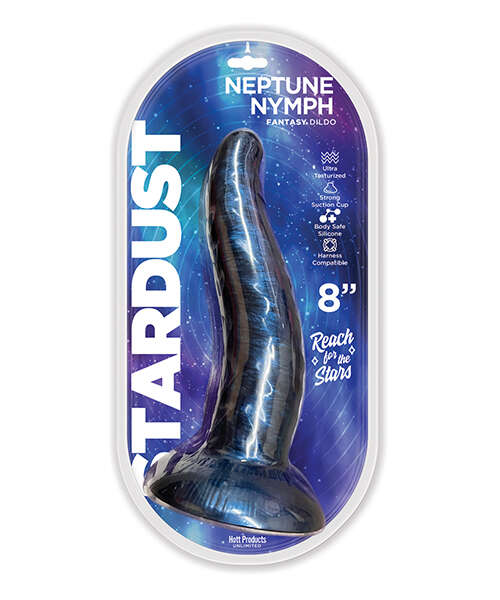 Stardust Neptune Nymph 8" Dildo - Purple