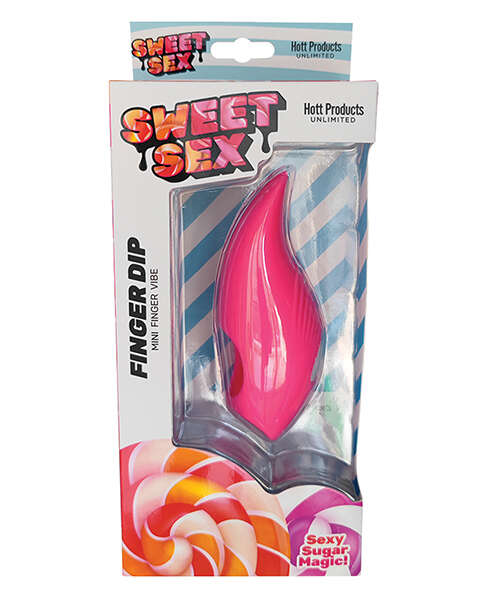 Sweet Sex Finger Dip Mini Finger Vibe - Magenta