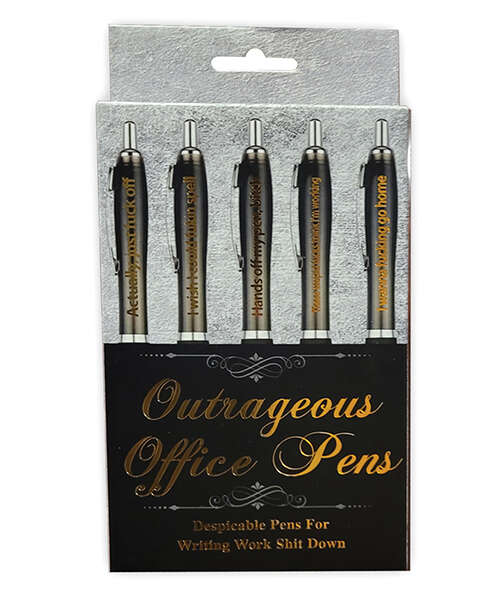 Outrageous Office Pens