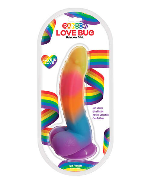 Love Bug Dildo - Rainbow
