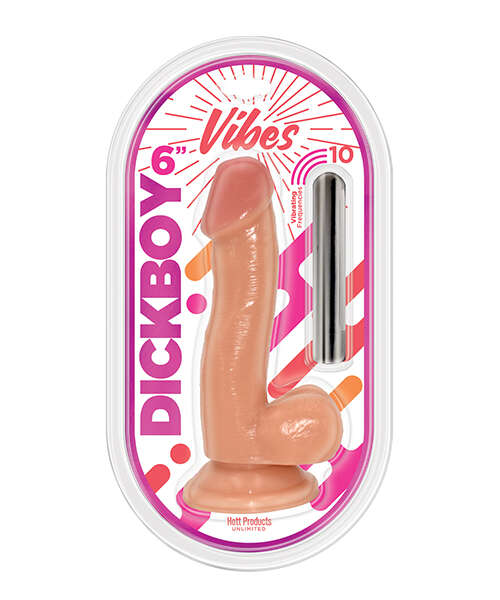 Dick Boy Vanilla Lovers 6" Vibe Bullet