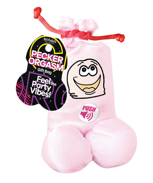Pecker Orgasm Gift Bag - Pink