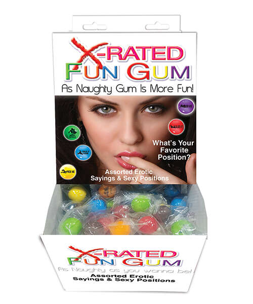 X-Rated Fun Gum Asst. 144 pc Display