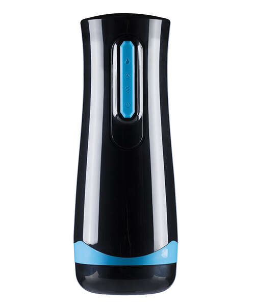 Haven Automatic Male Masturbator With Sucking Penis Sleeve - Black