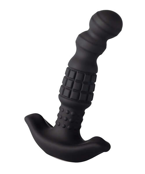 Pineapple Man Vibrating Prostate Massager - Black