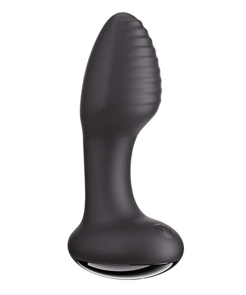 Frenzy Rotating Butt Plug - Black