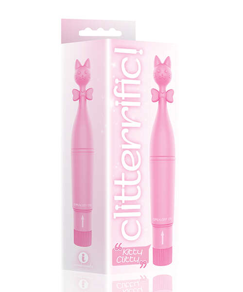 The 9's Clitterific! Kitty Clitty Clitoral Stimulator - Pink