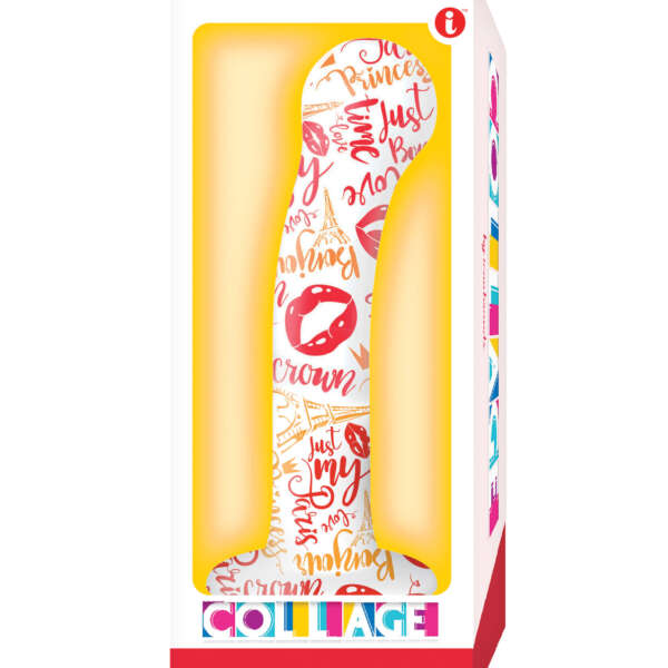 Collage I Remember Paris G Spot Silicone Dildo