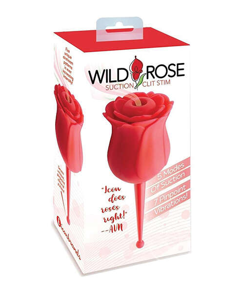 Wild Rose Le Pointe Vibrator - Red