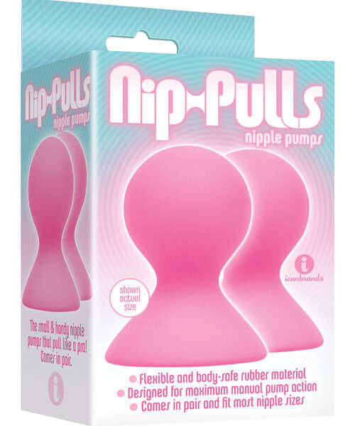 The 9's Silicone Nip Pulls - Pink