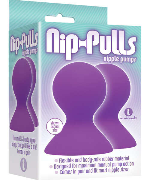 The 9's Silicone Nip Pulls - Violet