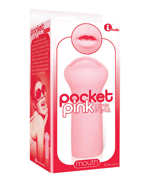 The 9's Pocket Pink Mini Mouth Masturbator