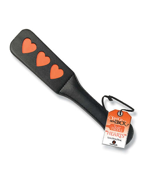 The 9's Orange is the New Black Slap Paddle - Hearts