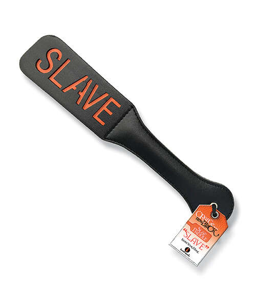 The 9's Orange is the New Black Slap Paddle - Slave