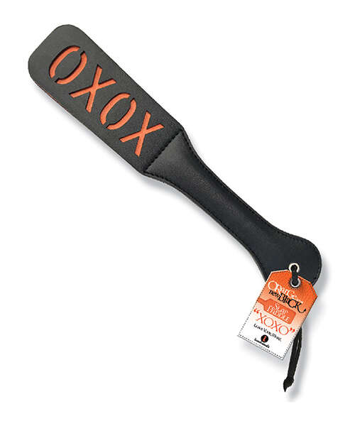The 9's Orange is the New Black Slap Paddle - XOXO
