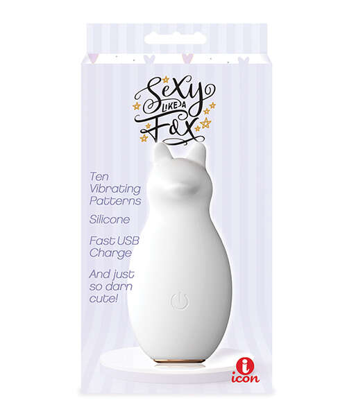 Buzzy Buddy Sexy Like a Fox Vibe - White
