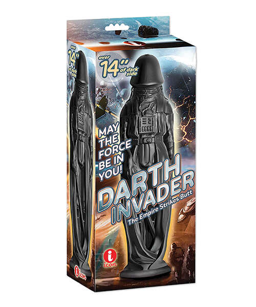 Icon Brands Darth Invader 15" Dildo - Black
