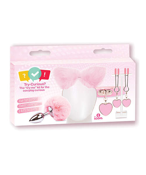 Try-Curious Kitty Set - Pink
