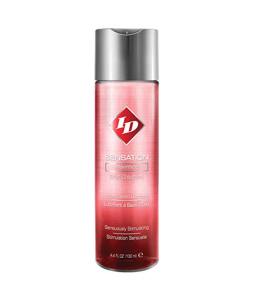 ID Sensation Waterbased Warming Lubricant - 4.4 oz Flip Cap Bottle