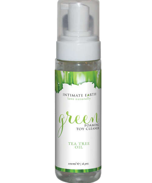 Intimate Earth Foaming Toy Cleaner - 200 ml Green Tea Tree Oil