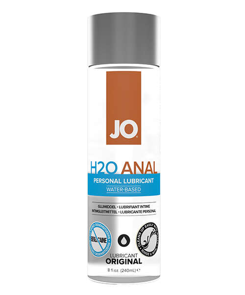 JO H2O Anal - Original Lubricant 8 oz