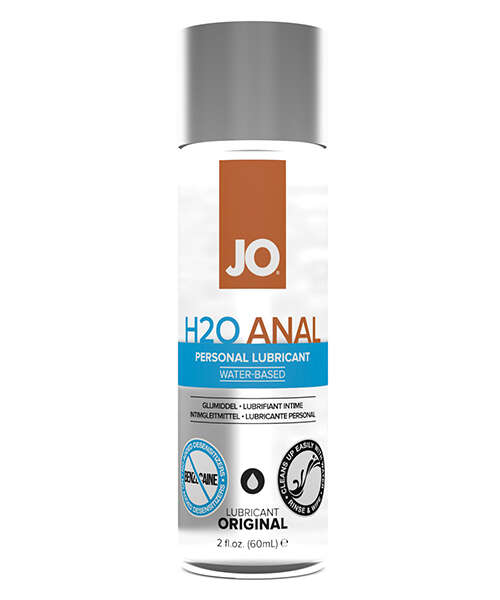 JO H2O Anal - Original Lubricant 2 oz