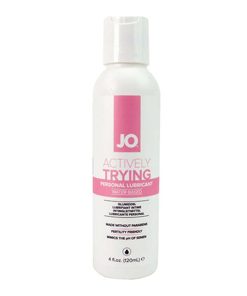 JO Actively Trying (TTC) Paraben-Free - Original Lubricant 4 oz