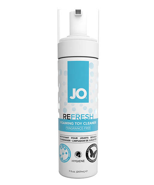 JO Refresh Foaming Toy Cleaner - Fragrance Free Hygiene 7 oz