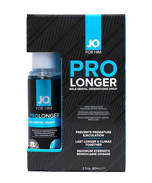 JO Prolonger Spray Benzocaine - Benzocaine Desensitizer 2 oz
