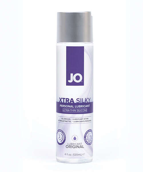 JO Xtra Silky Thin Silicone - Original Lubricant 4 oz
