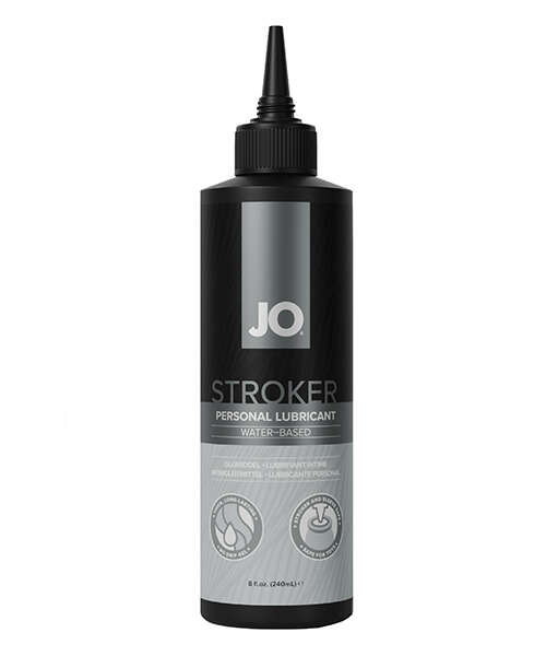 JO Stroker Waterbased Lubricant - 8 oz Bottle