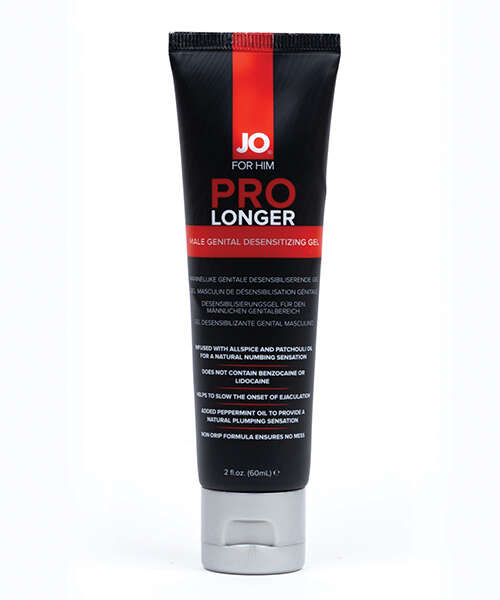 JO Prolonger Gel - Benzocaine Free Desensitizer 2 oz