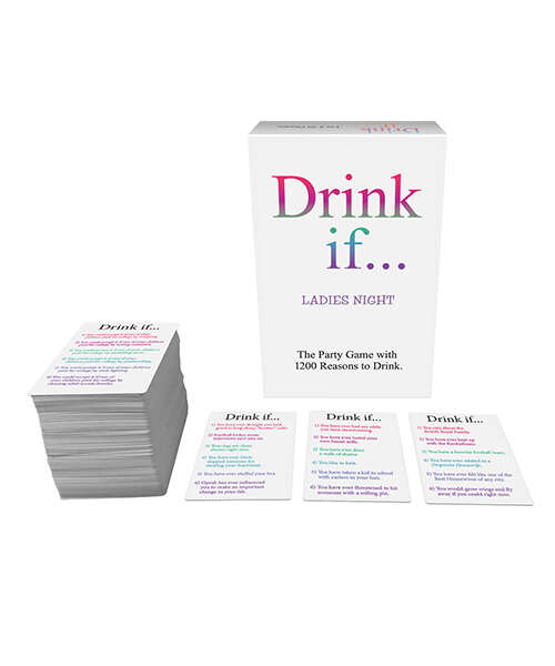 Drink If... Ladies Night Card Game