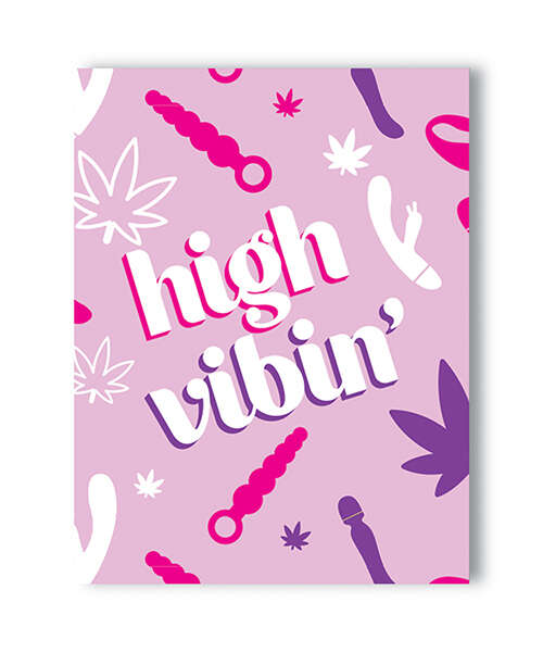 High Vibin' 420 Greeting Card