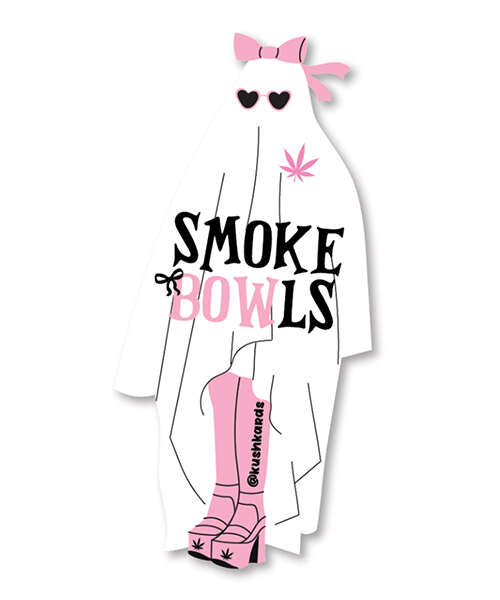 Halloween Smoke Bowl Sticker - Pack of 3