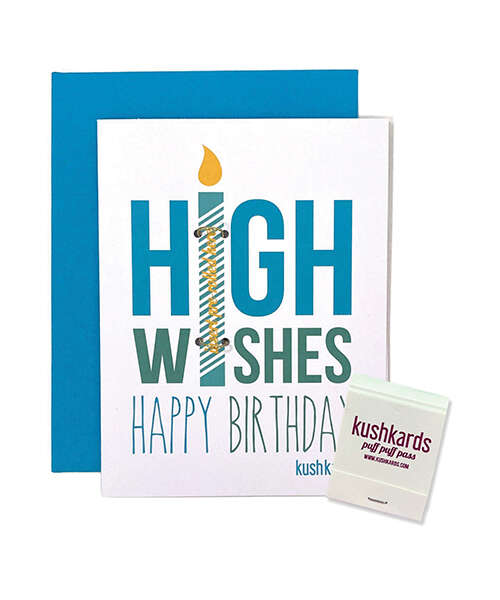 High Wishes Greeting Card w/Matchbook