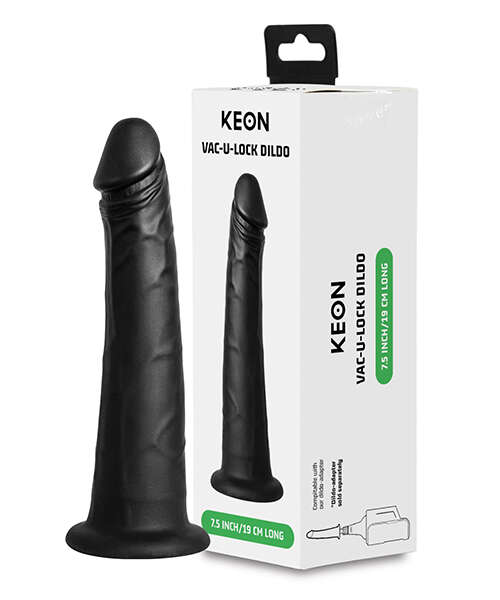 Kiiroo Keon Vacuum Lock Dildo - Black