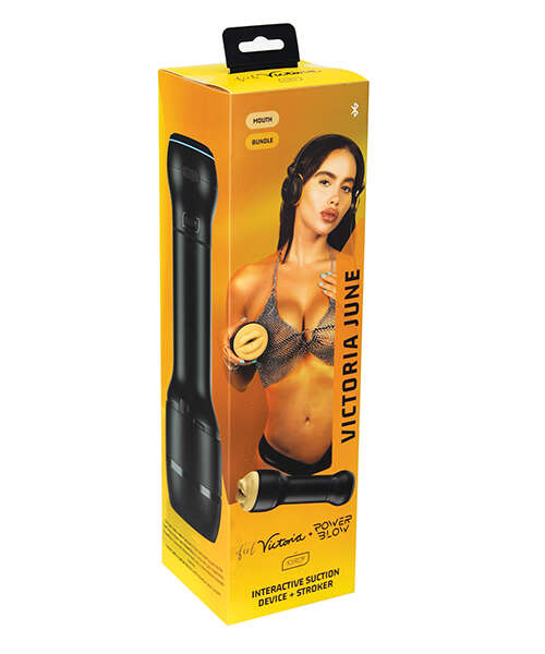 Kiiroo Feel Stars Collection PowerBlow Mouth Combo Set - Victoria June