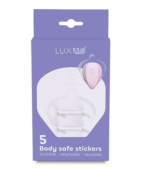 Kiiroo Luxus Luxher 5 Pieces Adhesive Stickers Accessory - Clear