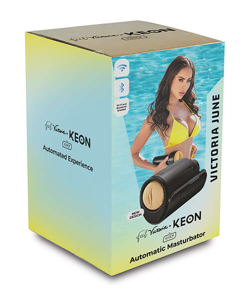 Kiiroo Keon Feel Stars Collection Stroker Combo Set - Victoria June
