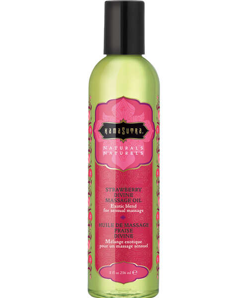 Kama Sutra Naturals Massage Oil - Strawberry