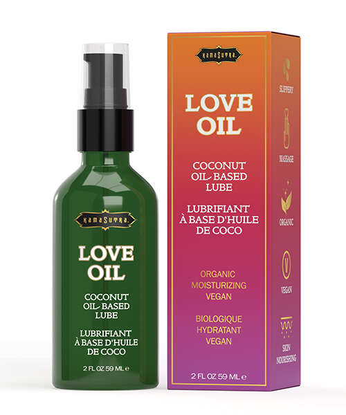 Kama Sutra Love Oil Coconut Oil-Based Lube