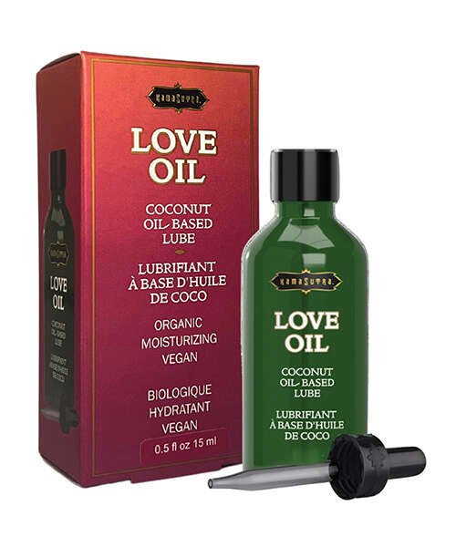 Kama Sutra Love Oil Coconut Oil-Based Lube - Mini