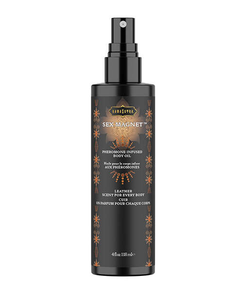 Kama Sutra Sex Magnet Pheromone Body Spray - Leather 4 oz