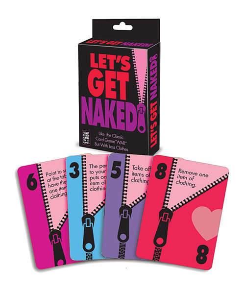 Let's Get Naked Party Card Game