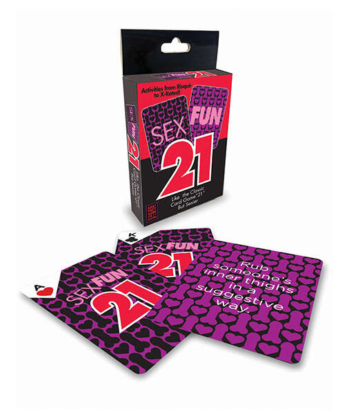 Sex Fun 21 Card Game